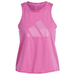 Adidas - Women's Icons 3 Bar Tank 2 - Tank Top -Armedangels Fashion Shop adidas womens icons 3 bar tank 2 tank top 1