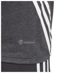 Adidas - Women's Icons 3-Stripes CR Tee - Tank Top -Armedangels Fashion Shop adidas womens icons 3 stripes cr tee tank top detail 5
