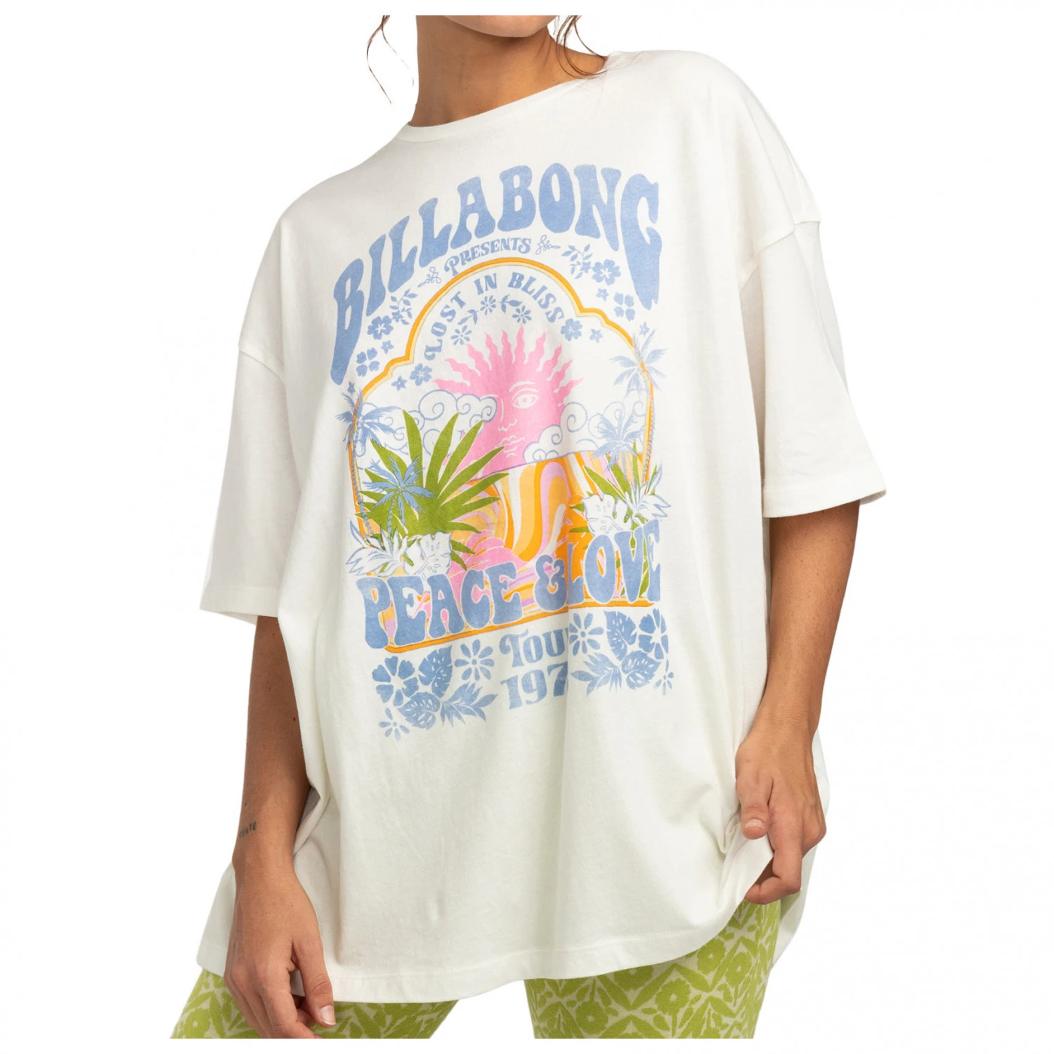 Billabong - Women's Peace And Love - T-shirt 3 Billabong - Women's Peace And Love - T-shirt