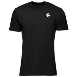 Black Diamond - BD Mountain Badge S/S - T-shirt -Armedangels Fashion Shop black diamond bd mountain badge s s t shirt 1