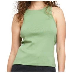 DEDICATED - Women's Rib Top Valdermarsvik - Top -Armedangels Fashion Shop dedicated womens rib top valdermarsvik top 1