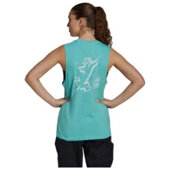 Five Ten - Women's Graphics Stealth Cat - T-shirt -Armedangels Fashion Shop five ten womens graphics stealth cat t shirt detail 5