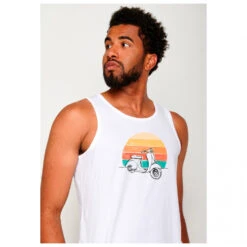 GreenBomb - Lifestyle Firenze Airy - Tank Top -Armedangels Fashion Shop greenbomb lifestyle firenze airy tank top detail 4