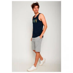 GreenBomb - Lifestyle Shark Beach Airy - Tank Top -Armedangels Fashion Shop greenbomb lifestyle shark beach airy tank top detail 5