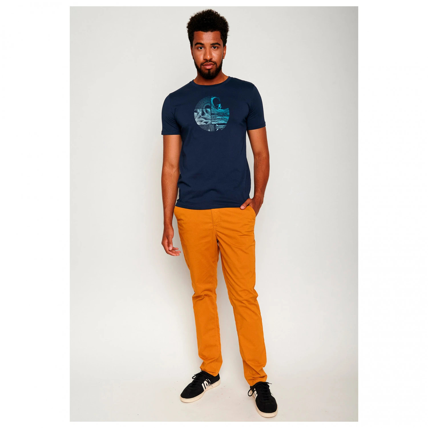 GreenBomb - Nature Waves Circle Guide - T-shirt 7 GreenBomb - Nature Waves Circle Guide - T-shirt - Image 5