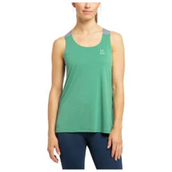 Haglöfs - Women's Ridge Tank - Tank Top -Armedangels Fashion Shop hagloefs womens ridge tank tank top detail 3