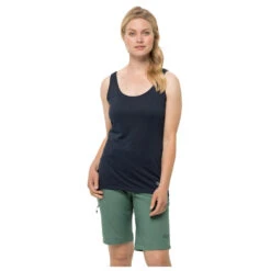 Jack Wolfskin - Women's Pack & Go Tank - Tank Top 8 Jack Wolfskin - Women's Pack & Go Tank - Tank Top -Armedangels Fashion Shop jack wolfskin womens pack go tank tank top detail 2