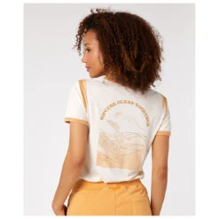 Armedangels Fashion Shop -Armedangels Fashion Shop rip curl womens ringer tee t shirt detail 2