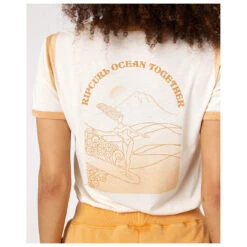 Rip Curl - Women's Ringer Tee - T-shirt -Armedangels Fashion Shop rip curl womens ringer tee t shirt detail 4