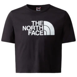 The North Face - Girl's S/S Crop Easy Tee - T-shirt -Armedangels Fashion Shop the north face girls s s crop easy tee t shirt 1