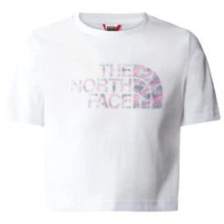 The North Face - Girl's S/S Crop Easy Tee - T-shirt -Armedangels Fashion Shop the north face girls s s crop easy tee t shirt 2
