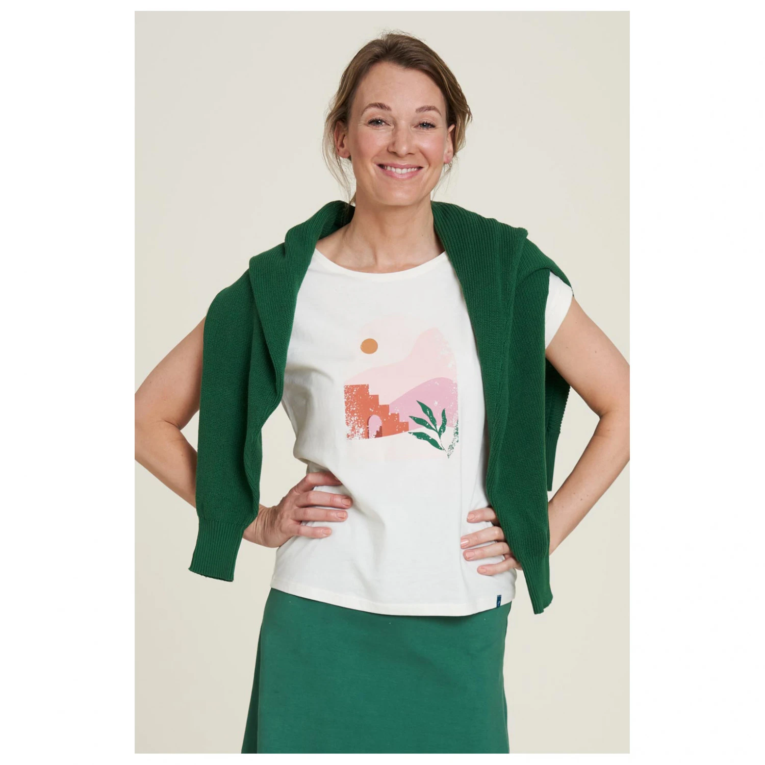 Tranquillo - Women's Organic Cotton T-shirt Print 5 Tranquillo - Women's Organic Cotton T-shirt Print - Image 3