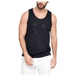 Under Armour - Sportstyle Logo Tank - Tank Top -Armedangels Fashion Shop under armour sportstyle logo tank tank top detail 3